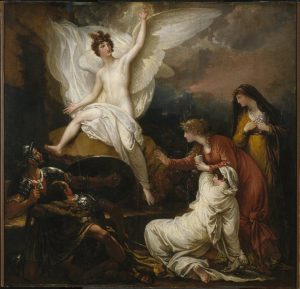 The Women at the Sepulchre by Benjamin West - hand-painted oil reproduction