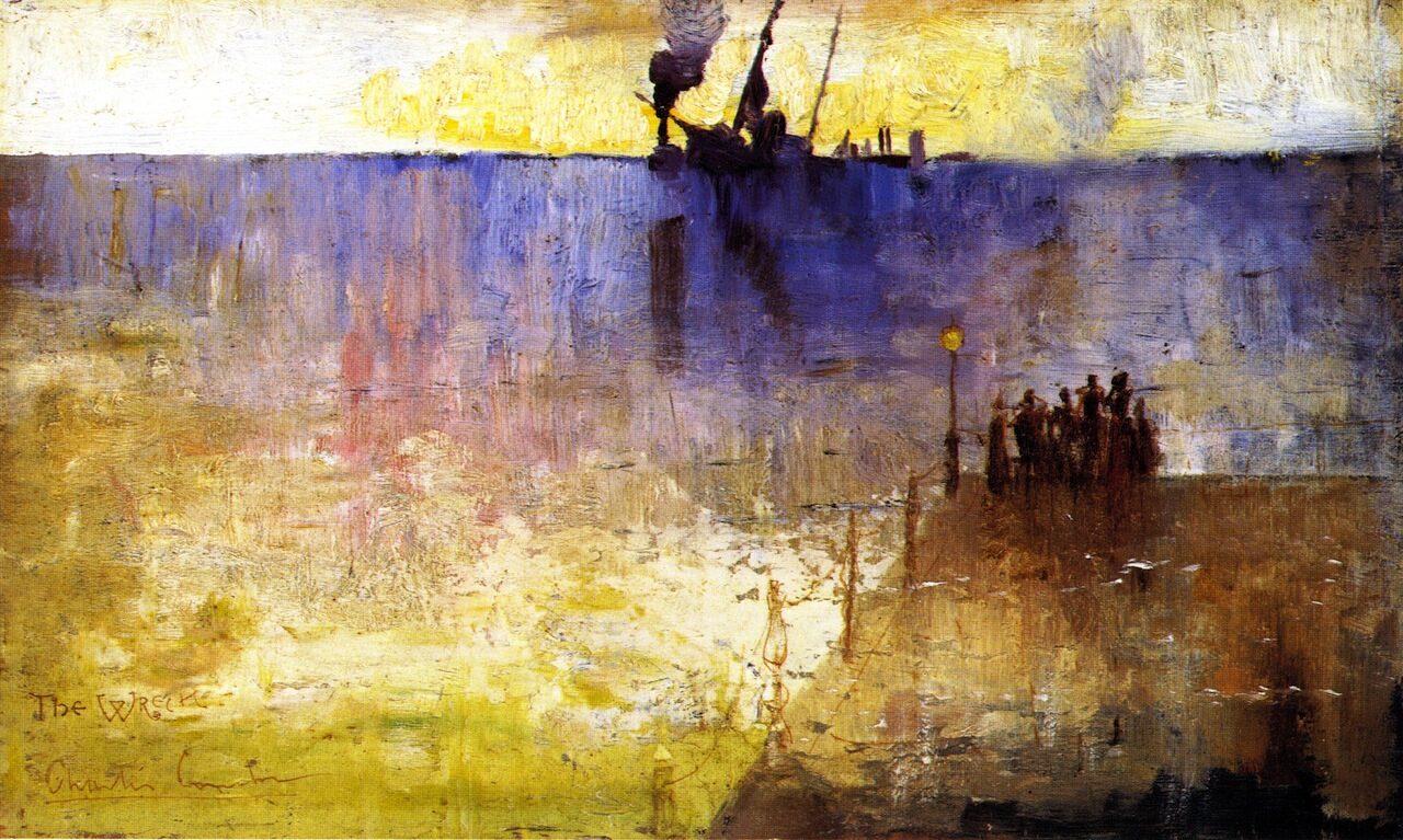The Wreck by Charles Conder