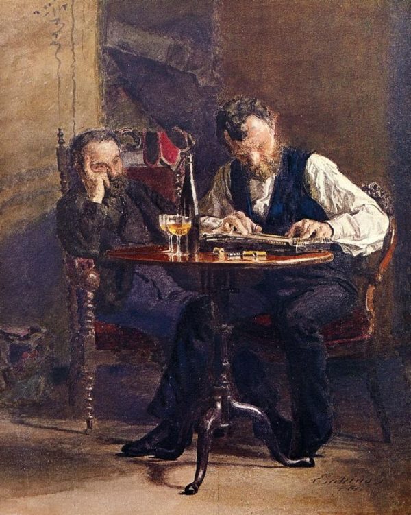 The Zither Player by Thomas Eakins