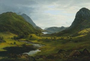 Thirlmere by John Glover - hand-painted oil reproduction