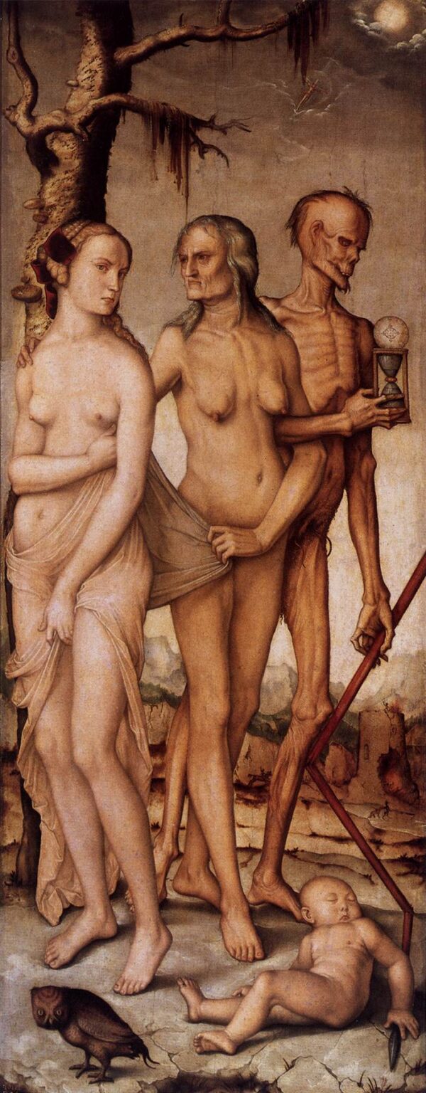 Three Ages of Man by Grien Hans Baldung