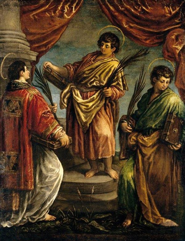Three Martyr Saints by Jacopo Bassano
