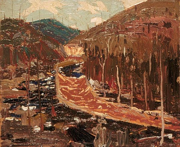 Timber Chute by Tom Thomson
