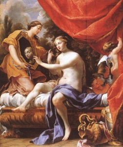 Toilet of Venus by Simon Vouet - hand-painted oil reproduction
