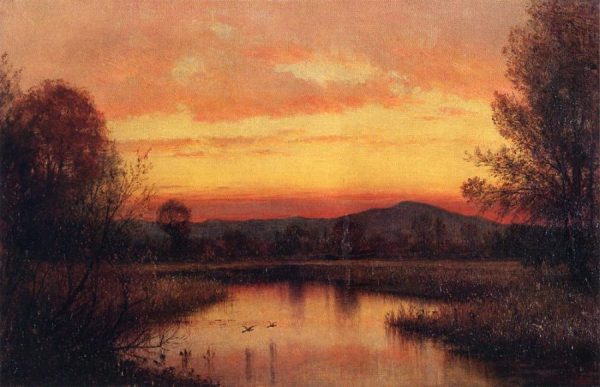 Twilight on the Marsh by Thomas Worthington Whittredge