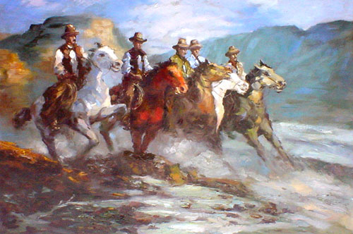 US West Paintings N069