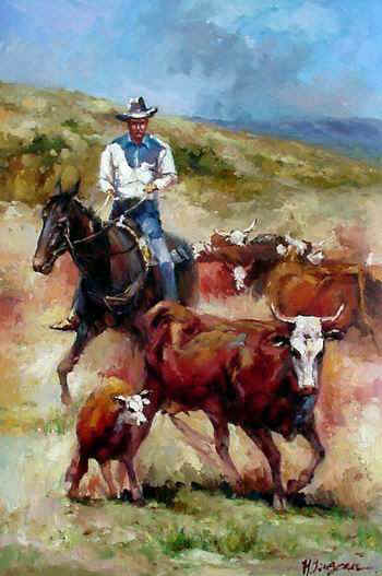 US West Paintings N075