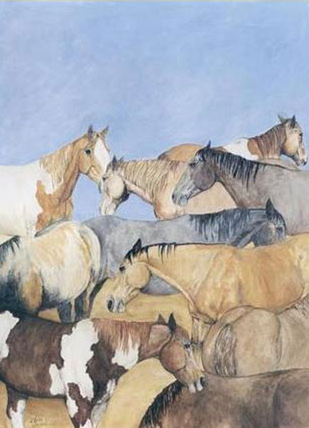 US West Paintings N120