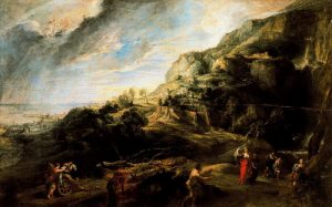 Ulysses in the island of Pheaciens by Peter Paul Rubens - hand-painted oil reproduction