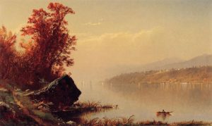 Up the Hudson by Alfred Thompson Bricher - hand-painted oil reproduction