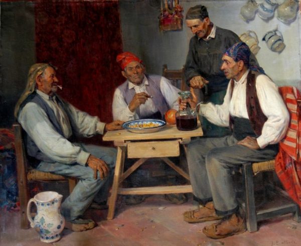 Valencianos by Jose Benlliure y Gil