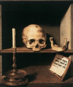 Vanitas Still-Life by Barthel Bruyn - hand-painted oil reproduction