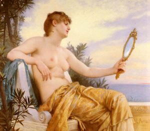 Vanity by Leon Bazile Perrault - hand-painted oil reproduction