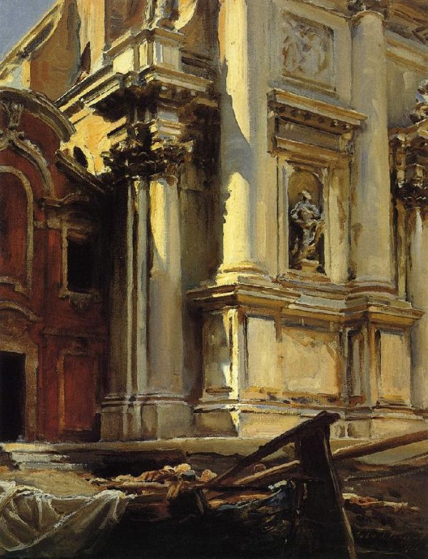 Corner of the Church of St. Stae, Venice by John Singer Sargent