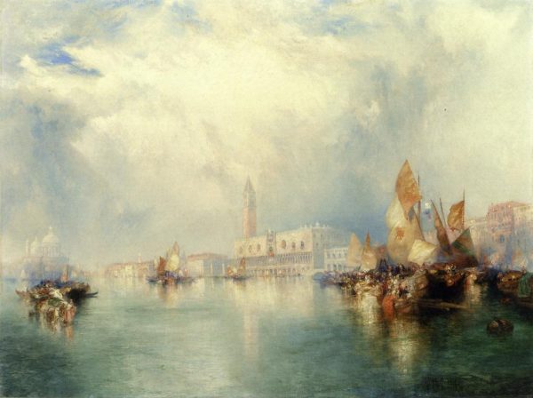 Venice  Grand Canal by Thomas Moran
