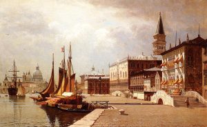 Venice at Midday by John Joseph Enneking - hand-painted oil reproduction