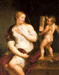 Venus and Cupid by Peter Paul Rubens - hand-painted oil reproduction