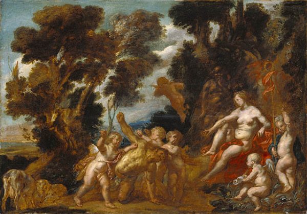 Venus and Eros by Jacob Jordaens