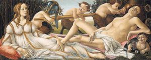 Venus and Mars by Sandro Botticelli - hand-painted oil reproduction