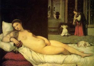 Venus of Urbino by Titian, hand-painted oil reproduction