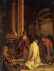Vespers by Karl Briullov - hand-painted oil reproduction