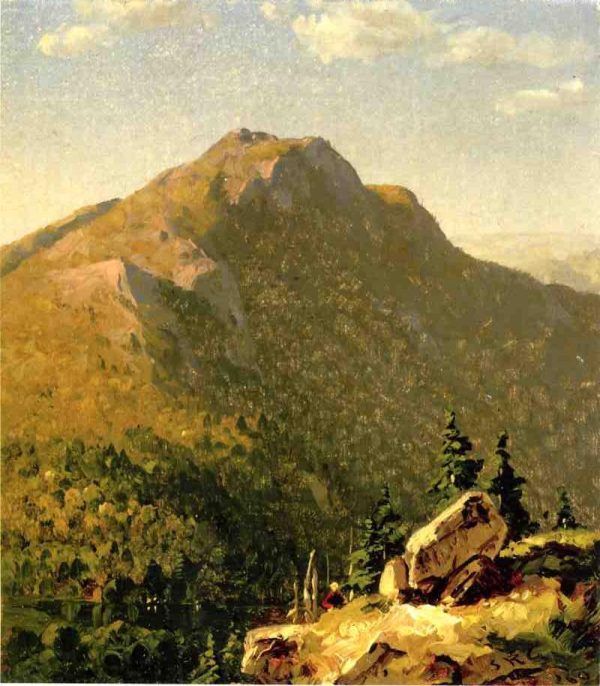 View of Catskills by Sanford Robinson Gifford
