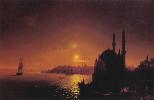 View of Constantinople by Ivan Aivazovsky