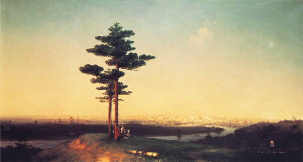 View of Moscow from the Sparrow Hills by Ivan Aivazovsky