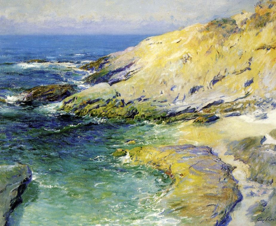 View of Wood's Cove by Guy Rose