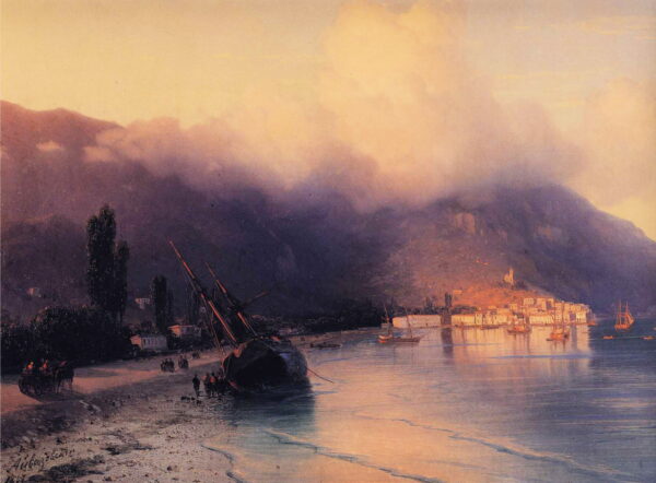 View of Yalta by Ivan Aivazovsky
