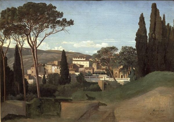 View of a Roman Villa by Jean-Achille Benouville