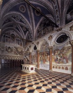 View of the Cappella di San Giacomo by Altichiero da Zevio - hand-painted oil reproduction