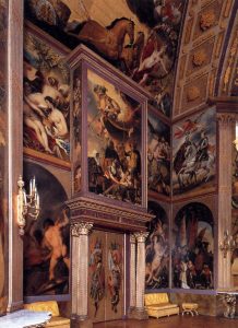 View of the Oranjezaal by Caesar van Everdingen - hand-painted oil reproduction