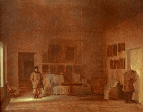 Viewing an Old House by Ivan Nikolaevich Kramskoy