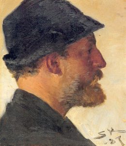 Viggo Johansen by Peder Severin Kroyer - hand-painted oil reproduction