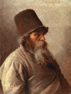 Village Elder by Ivan Nikolaevich Kramskoy - hand-painted oil reproduction