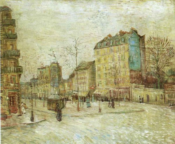 Boulevard de Clichy by Vincent Van Gogh