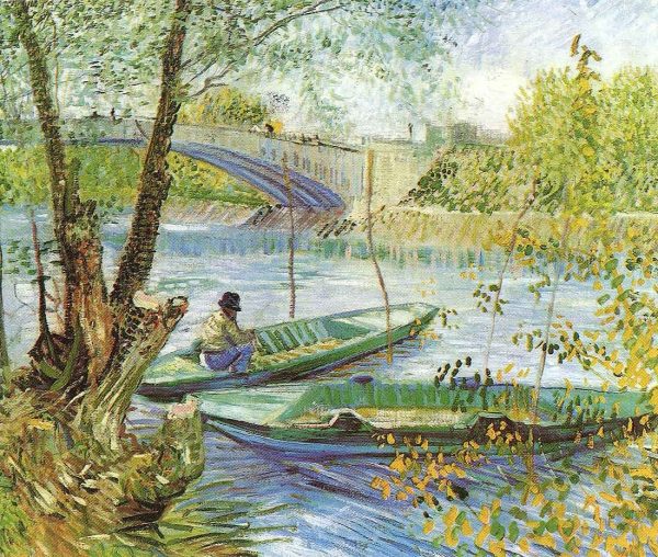 Fishing in Spring by Vincent Van Gogh