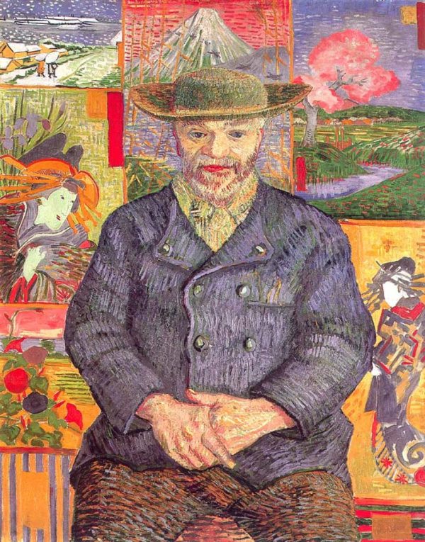 Portrait of Pere Tanguy by Vincent Van Gogh