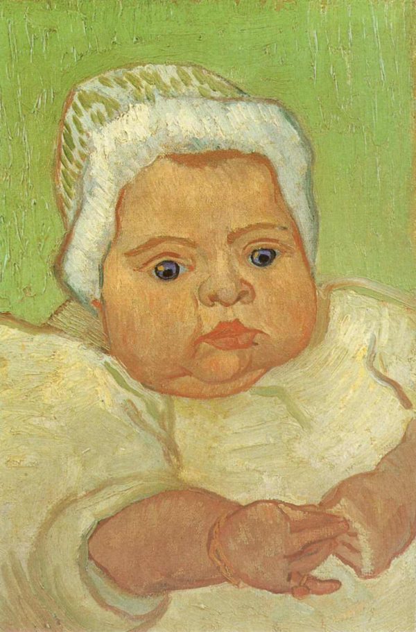 The Baby Marcelle Roulin by Vincent Van Gogh