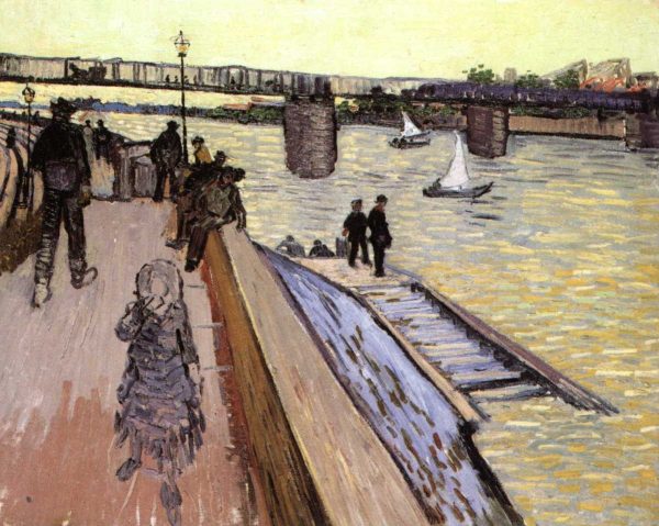 The Bridge at Trinquetaille by Vincent Van Gogh