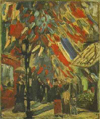 The Fourteenth of July Celebration in Paris