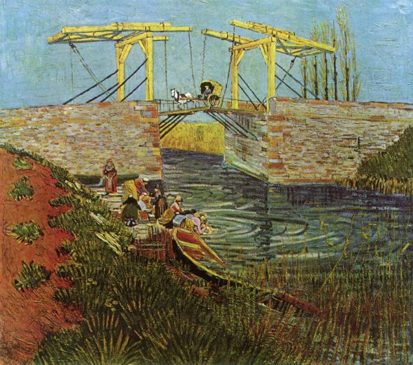 The Langlois Bridge at Arles by Vincent Van Gogh