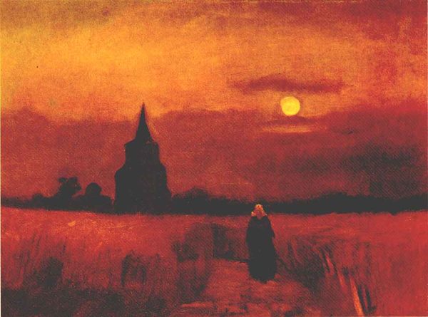 The Old Tower in the Fields by Vincent Van Gogh