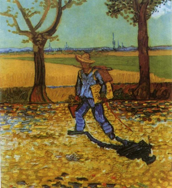 The Painter on His Way to Work by Vincent Van Gogh