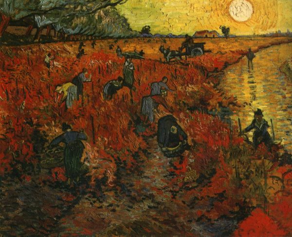 The Red Vineyard by Vincent Van Gogh