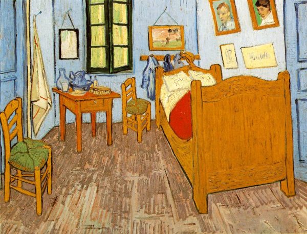 The Bedroom in Arles by Vincent Van Gogh