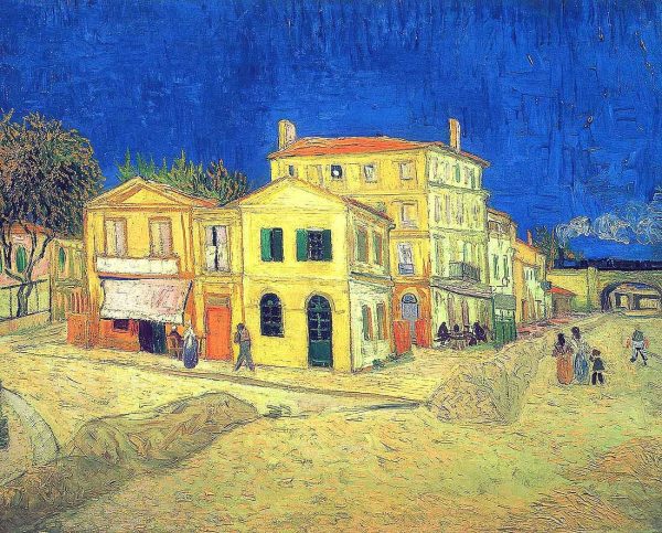 Vincents House in Arles The Yellow House by Vincent Van Gogh