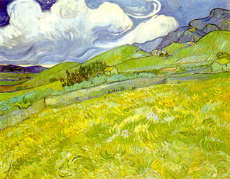 View of Paris from Vincents Room in the Rue Lepic