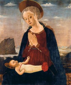 Virgin and Child by Alessio Baldovinetti - hand-painted oil reproduction